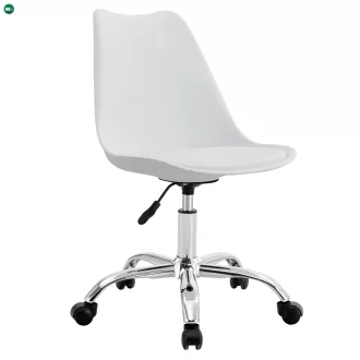 Irodai szék, fehér, DARISA 2 NEW