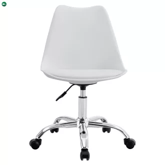 Irodai szék, fehér, DARISA 2 NEW