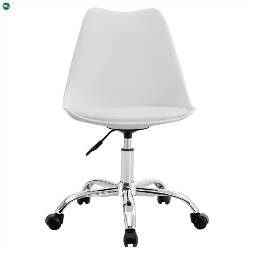 Irodai szék, fehér, DARISA 2 NEW