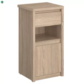 Komód 1D1S, sonoma tölgy, NORTY TYP 24