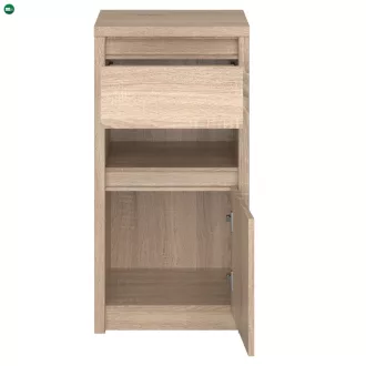 Komód 1D1S, sonoma tölgy, NORTY TYP 24