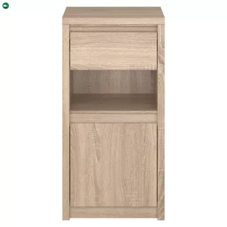 Komód 1D1S, sonoma tölgy, NORTY TYP 24
