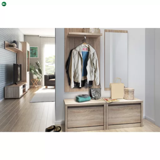 Tükör, sonoma tölgy, NORTY TYP 26