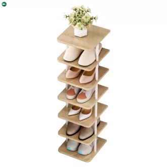 Többcélú polc, fehér/világos tölgy, ETUDA TYP 1
