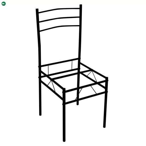 Étkezőgarnitúra 1+4, sonoma tölgy/fekete, MAKO