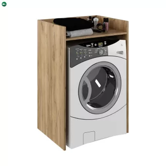 Szekrény mosógéphez, artisan tölgy, VOJTO