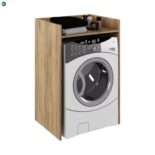 Szekrény mosógéphez, artisan tölgy, VOJTO
