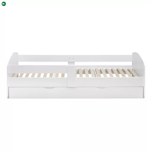 Ágy ráccsal és tárhellyel 80x160, fehér, COCOLINO