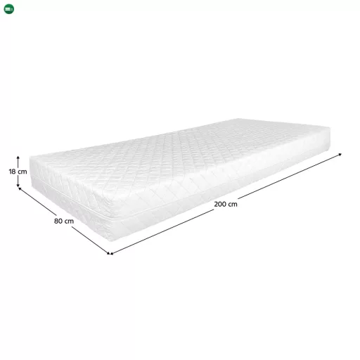 Matrac, hab, 80x200, VACOM