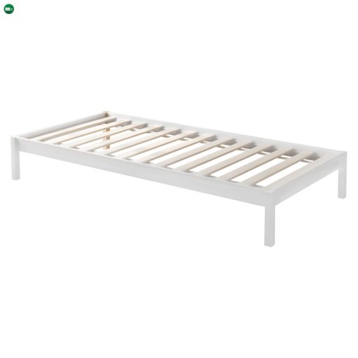 Montessori emeletes ágy pótággyal, fehér, VENITA TYP 1