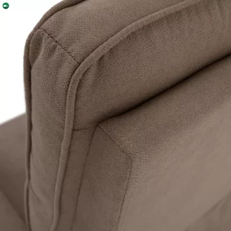 Relax forgószék fotel, szürkésbarna taupe, MEKENZI