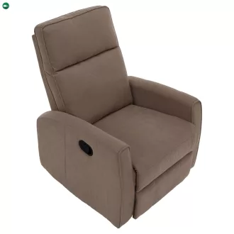Relax forgószék fotel, szürkésbarna taupe, MEKENZI