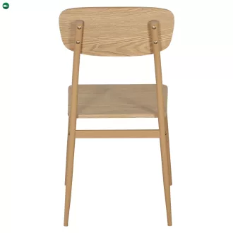 Étkezőgarnitúra 1+4, természetes tölgy, LAMIR