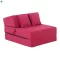 Összecsukható matrac/fotel, 2v1, rózsaszín magenta, PELOS