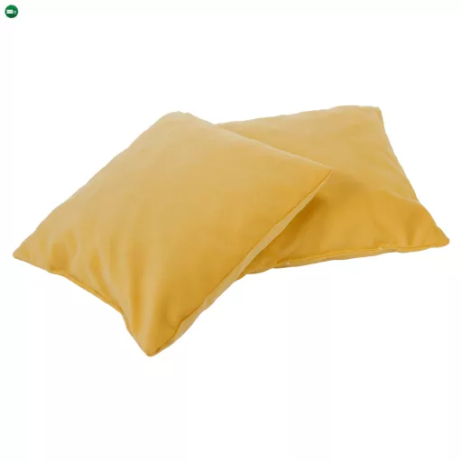 Összecsukható matrac/fotel, 2v1, sárga, PELOS