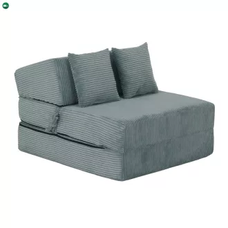 Összecsukható matrac/fotel, 2v1, mentol, PELOS