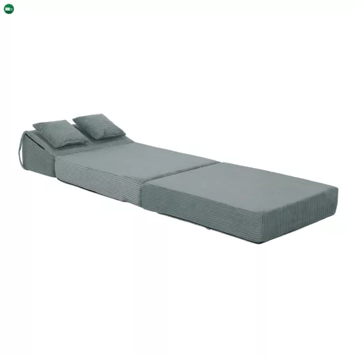Összecsukható matrac/fotel, 2v1, mentol, PELOS