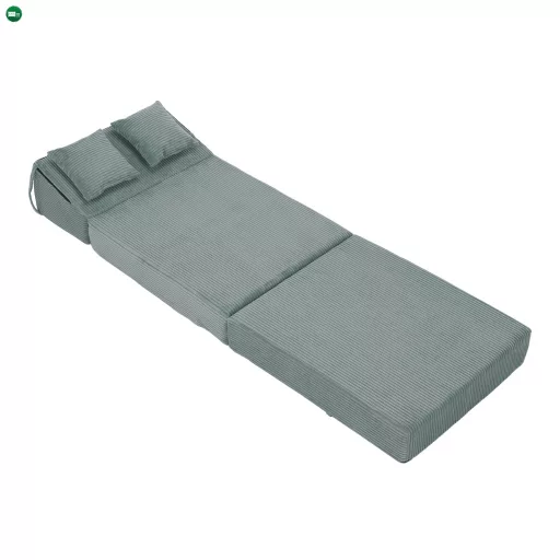 Összecsukható matrac/fotel, 2v1, mentol, PELOS