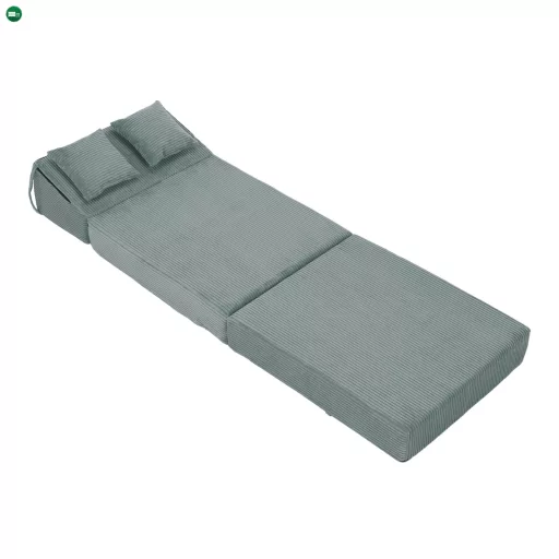 Összecsukható matrac/fotel, 2v1, mentol, PELOS