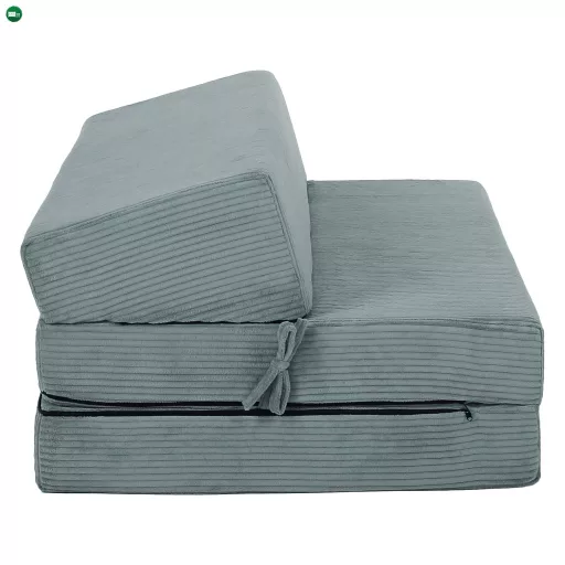 Összecsukható matrac/fotel, 2v1, mentol, VEDIS