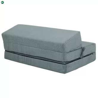 Összecsukható matrac/fotel, 2v1, mentol, VEDIS