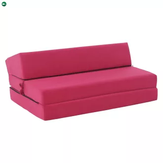   Összecsukható matrac/fotel, 2v1, rózsaszín magenta, VEDIS