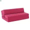 Összecsukható matrac/fotel, 2v1, rózsaszín magenta, VEDIS