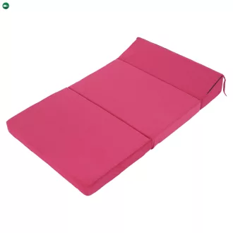   Összecsukható matrac/fotel, 2v1, rózsaszín magenta, VEDIS