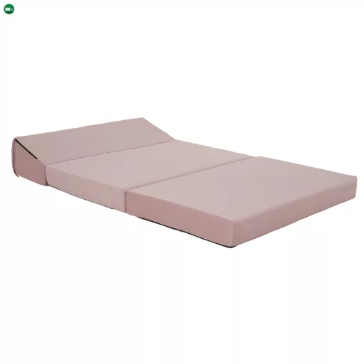 Összecsukható matrac/fotel, 2v1, rózsaszín, VEDIS