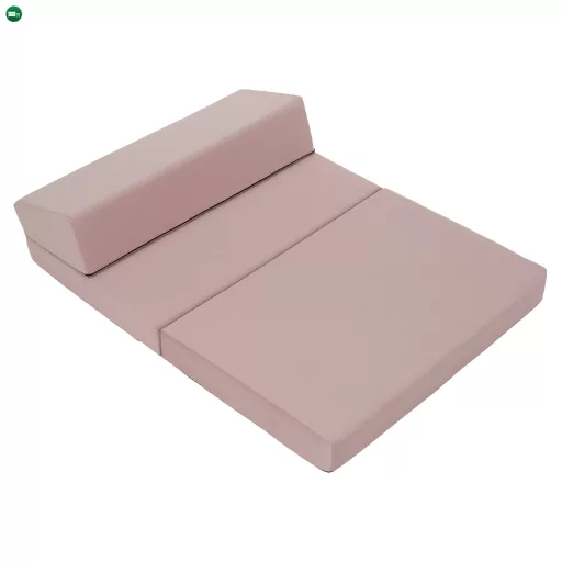 Összecsukható matrac/fotel, 2v1, rózsaszín, VEDIS