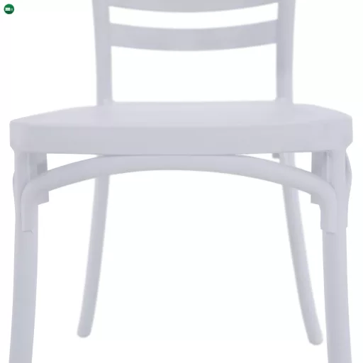 Rakásolható szék, fehér, SAVITO