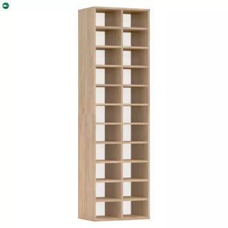 Magas polcállvány/cipőtartó, artisan tölgy, IGNO