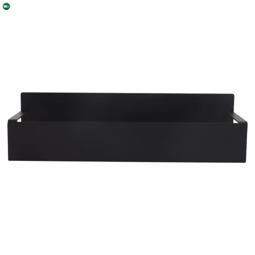 Polcok, 4 db, fekete, ZOBER TYP 2