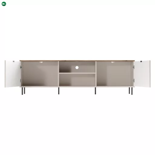 TV asztal, kasmír/castello tölgy, EYCO 2D/180