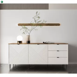 Komód, kasmír/castello tölgy, EYCO 2D3S