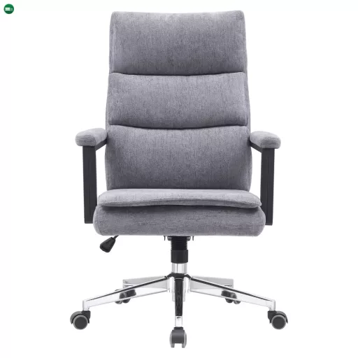 Irodai szék, szürke/króm, ZAVIER