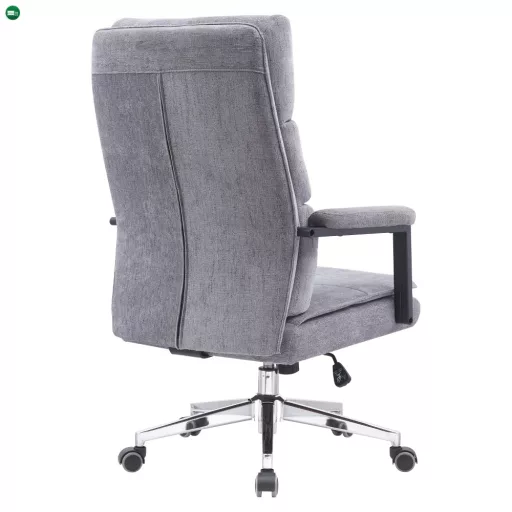 Irodai szék, szürke/króm, ZAVIER