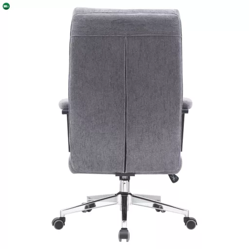 Irodai szék, szürke/króm, ZAVIER