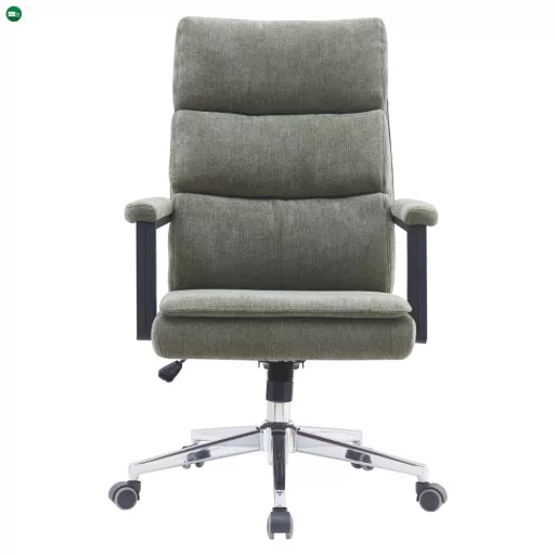 Irodai szék, zöld/króm, ZAVIER