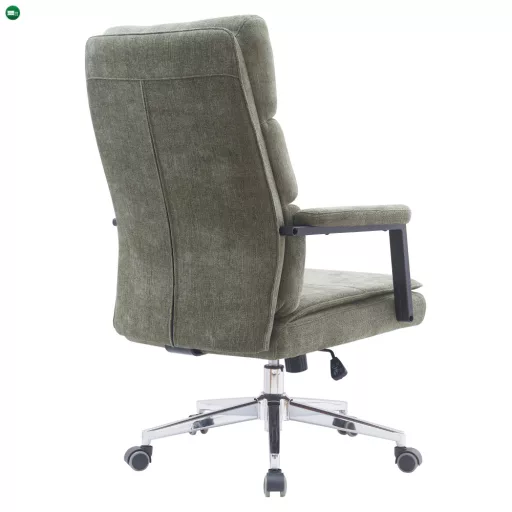 Irodai szék, zöld/króm, ZAVIER