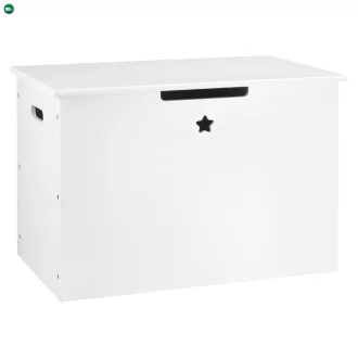 Játéktároló doboz, fehér, BOLIS