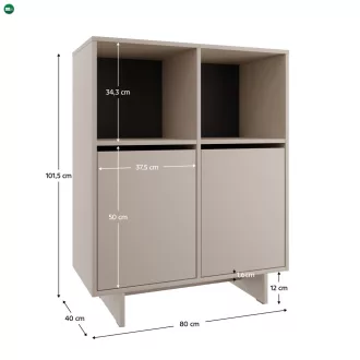 Komód, kasmír, STANDO STD05