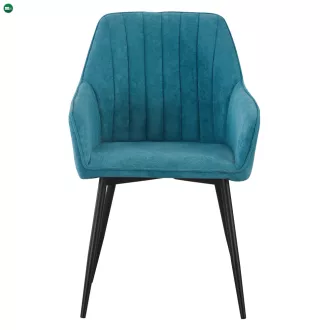 Design fotel, zöld/fekete, VAJRO
