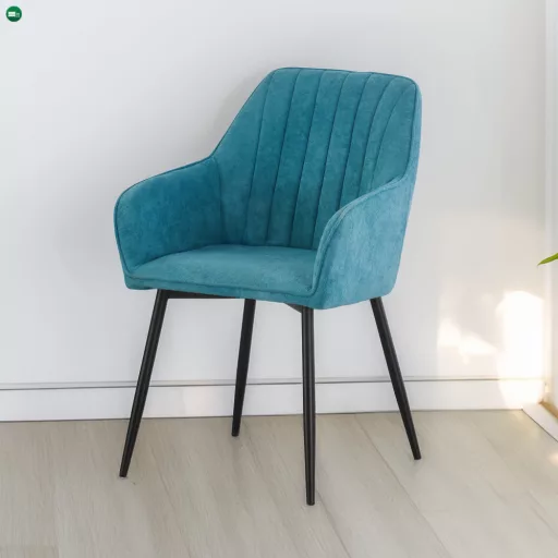 Design fotel, zöld/fekete, VAJRO
