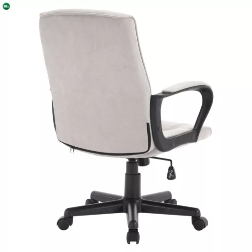 Irodai szék, világosszürke/fekete, LANDIS