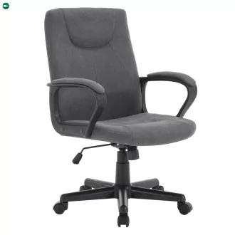 Irodai szék, sötétszürke/fekete, REVIN