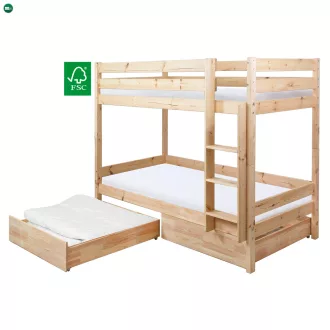 Tárhely ágy alá, lucfenyő, BENY