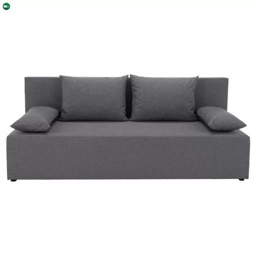 Kihúzható heverő, világosszürke, EUGI