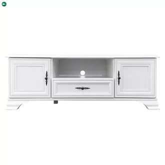 TV-asztal, alpesi fehér, KENTAK RTV2D1S