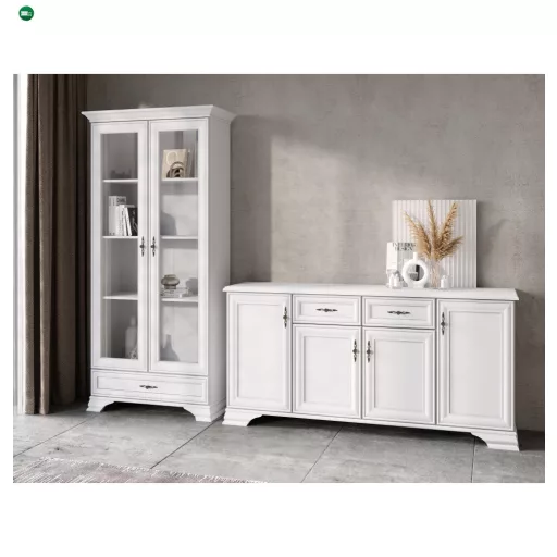 Vitrin, alpesi fehér, KENTAK REG2W1S